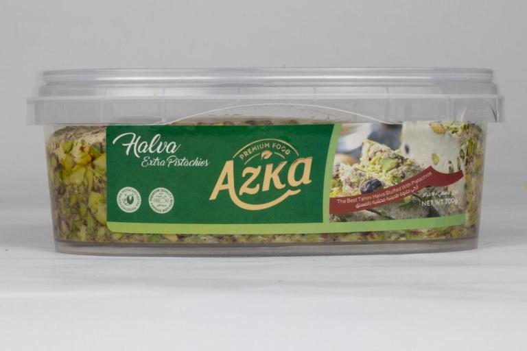 Azka Azka Halva Extra Pistachios - Azka Foods